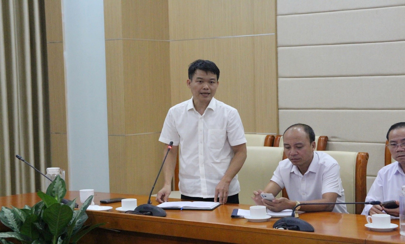 Ông Trần Xuân Sơn - Giám đốc Trung tâm KTHK phát biểu tại Hội thảo